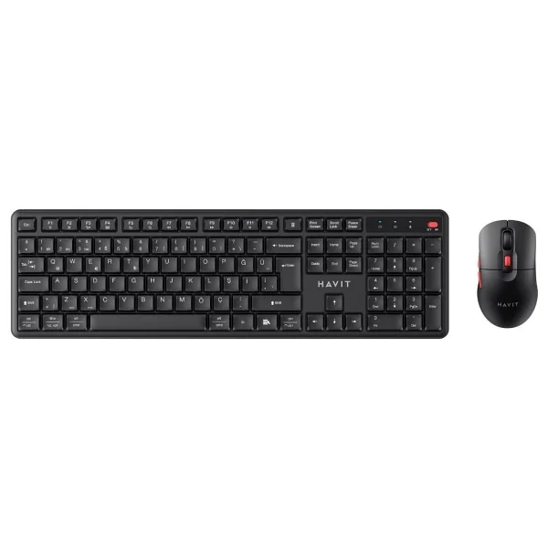 Havit Kb261wb Kablosuz Klavye Mouse Seti - Görsel 6