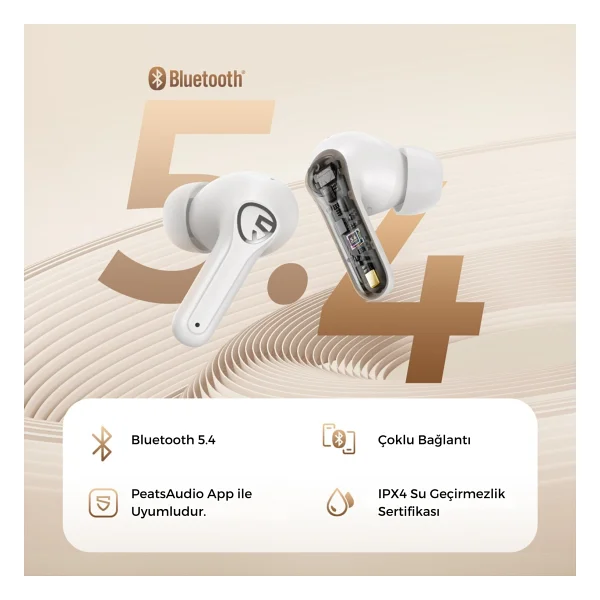 Soundpeats T3 Pro ANC TWS Kulak İçi Bluetooth Kulaklık - Görsel 9