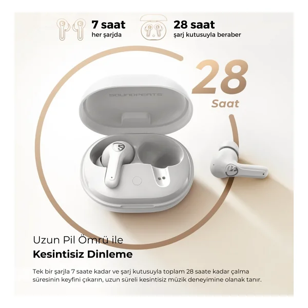 Soundpeats T3 Pro ANC TWS Kulak İçi Bluetooth Kulaklık - Görsel 5