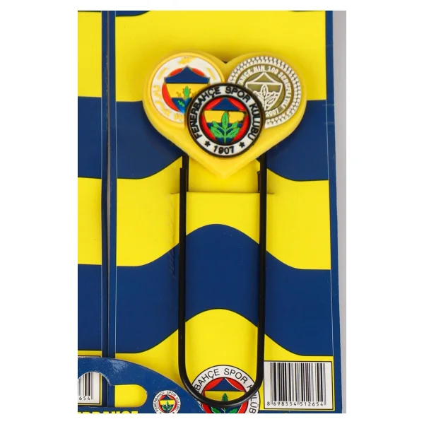 Fenerbahçe Dekomus Ile Lisanslı "2 Adet" Silikon Ataç - Görsel 3