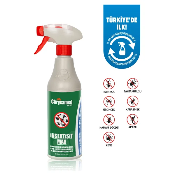 Chrysamed Max Böcek İlacı 500 Ml - Görsel 7