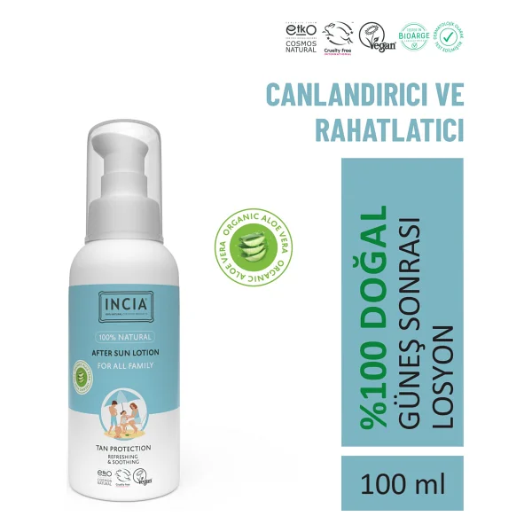Incia Doğal After Sun 100 Ml Güneş Sonrası Losyon - Görsel 9