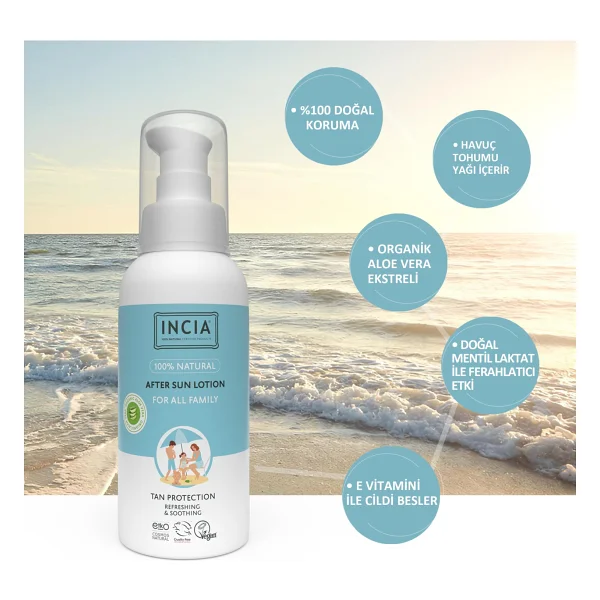 Incia Doğal After Sun 100 Ml Güneş Sonrası Losyon - Görsel 4
