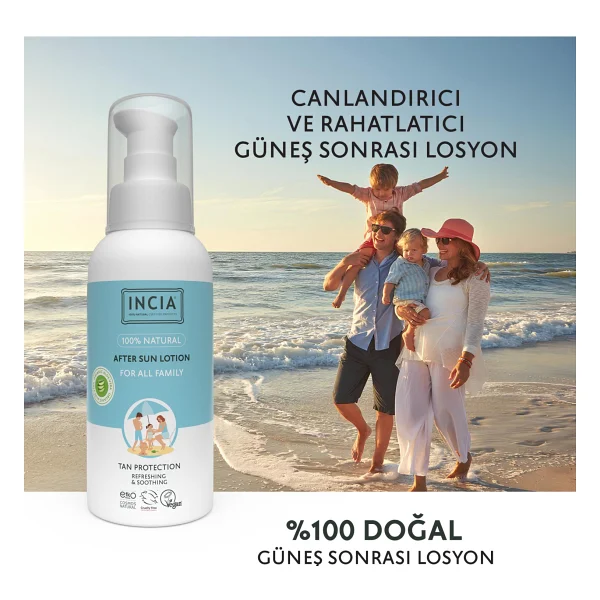 Incia Doğal After Sun 100 Ml Güneş Sonrası Losyon - Görsel 5