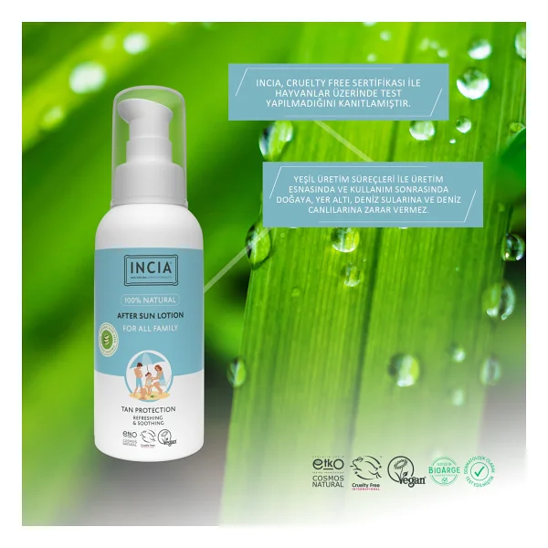 Incia Doğal After Sun 100 Ml Güneş Sonrası Losyon - Görsel 7