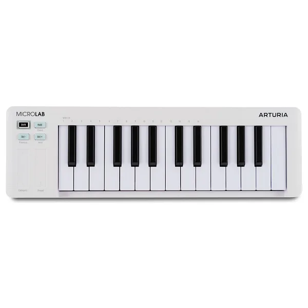 Arturia Microlab Mk3 Beyaz 25 Tuşlu Midi Klavye - Görsel 2