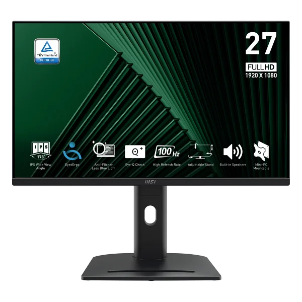 Msı Pro Mp275pg 27" 1 Ms Full HD Pivot Ips 100 Hz Monitör - Görsel 3