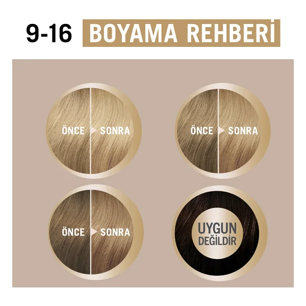 Schwarzkopf Creme Supreme 9.16 Küllü Soğuk Sarı Saç Boyası - Görsel 7