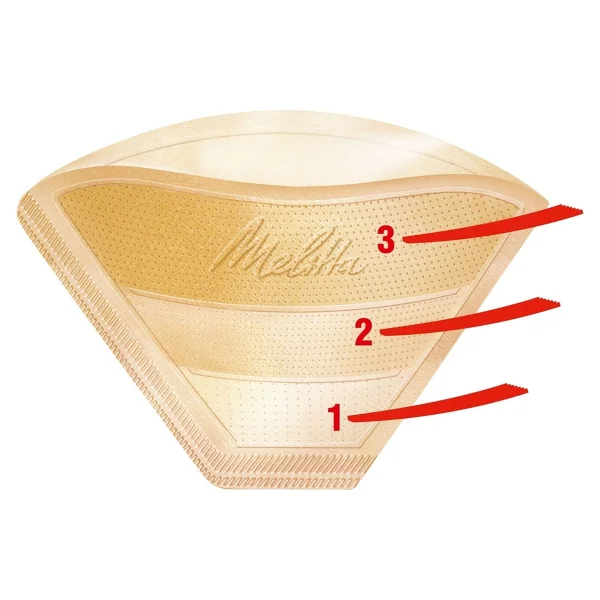 Melitta Original Kahverengi 1x4 Filtre Kahve Kağıdı 80'li - Görsel 3