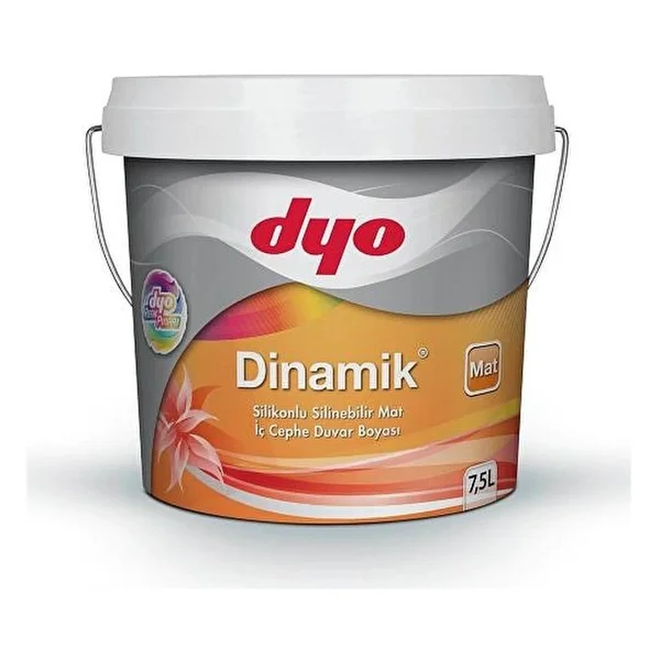 Dyo Dinamik Silikonlu Mat 7.5 Lt İç Cephe Boyası - Görsel 2
