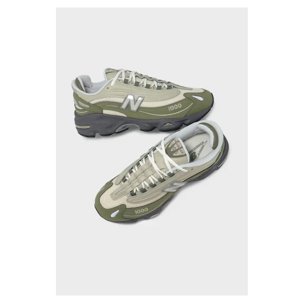 New Balance 1000 M1000meo Haki-Krem Sneaker - Görsel 5