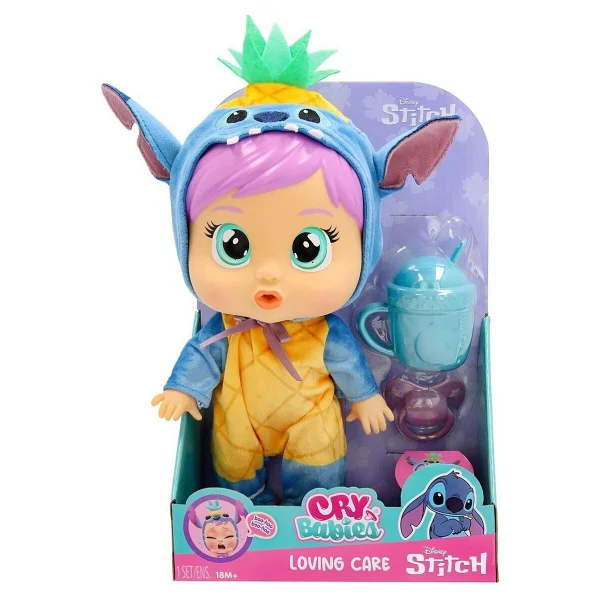 Cry Babies Loving Care Stitch Kostümlü Bebek 927377 Cyb70000 - Görsel 6