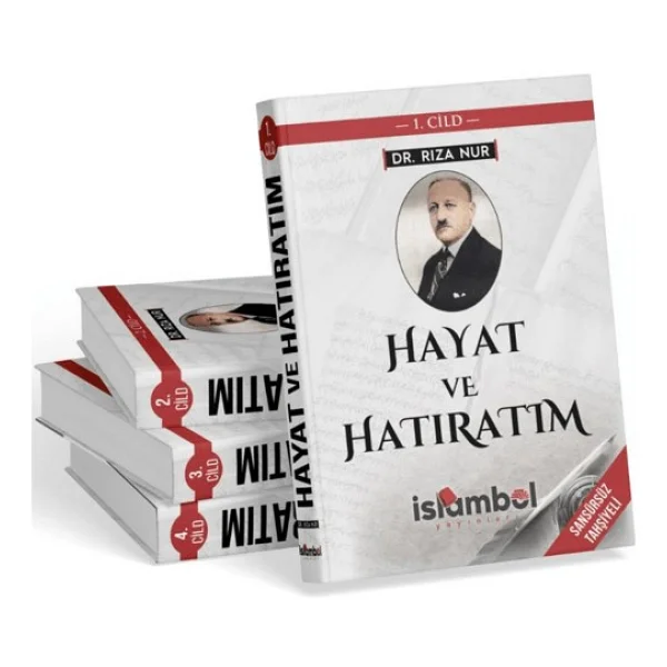 Hayat Ve Hatıratım (4 Cilt Takım) - Rıza Nur - Görsel 2