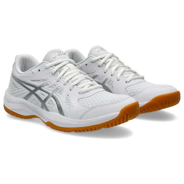 Asics Upcourt 6 1072a107-100 Beyaz Kadın Voleybol Ayakkabısı - Görsel 4