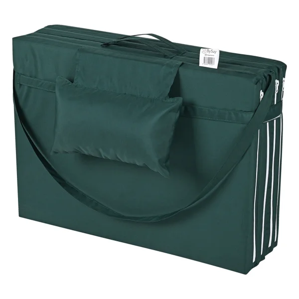 Songmıcs Gcb192b01 Şezlong, Baş Destekli Şezlongu, Sırtlık Ve Güneş Şemsiyesi, Eğilebilir, Hafif, Katlanabilir, 53 X 193 X 29,5 Cm, Taşıma Kapasitesi 150 Kg, Bahçe, Siyah - Fume - Siyah - Görsel 4