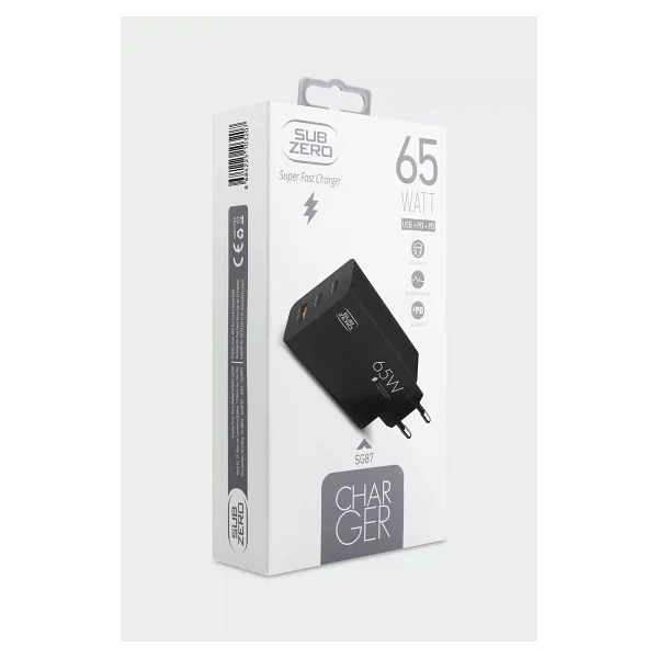 Subzero Sg87 65 W Hızlı Şarj Adaptörü - Görsel 2