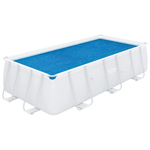 Bestway 58240 Güneş Isıtmalı Dikdörtgen Havuz Örtüsü - 4,04 M X 4,12 M Yerüstü Havuzlar İçin - Görsel 2