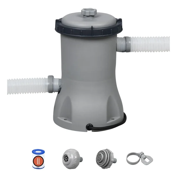 Bestway 58383 2006 L Devirdaim Filtre Sistemi Gri - Görsel 3