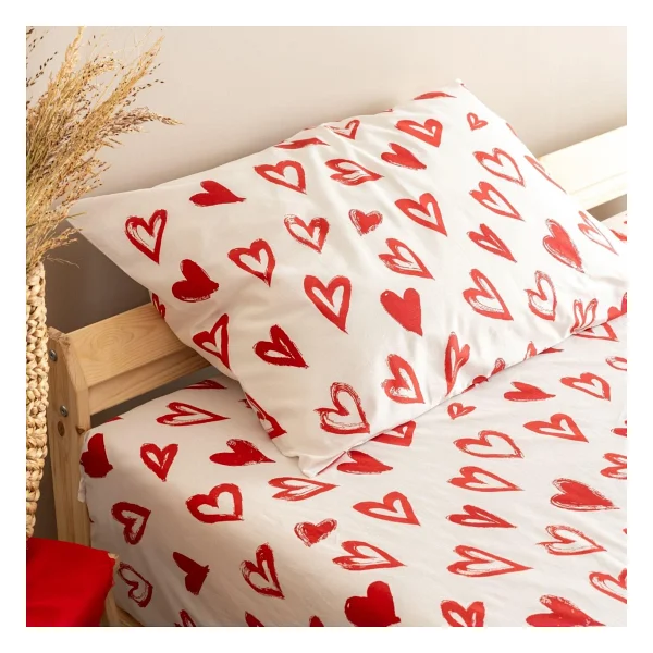 Soley Mix & Match Lover 160x240 Cm Tek Kişilik Çarşaf Seti - Görsel 3