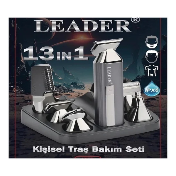 Leader Lt-13 Kişisel Tıraş Bakım Seti Çok Renkli - Görsel 3