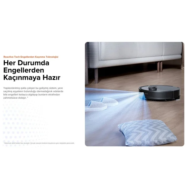 Roborock S8 Pro Siyah Akıllı Robot Süpürge - Görsel 4