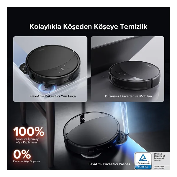 Roborock Saros 10r Çöp İstasyonlu Akıllı Robot Süpürge - Görsel 5