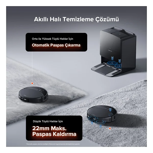 Roborock Saros 10r Çöp İstasyonlu Akıllı Robot Süpürge - Görsel 6