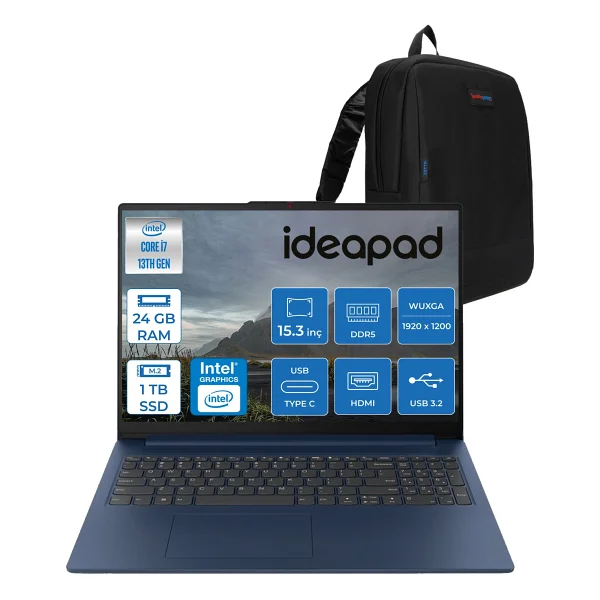 Lenovo IdeaPad Slim 3 15IRH10 83K10060TR i7-13620H 24 GB 1 TB SSD UHD Graphics 15.3