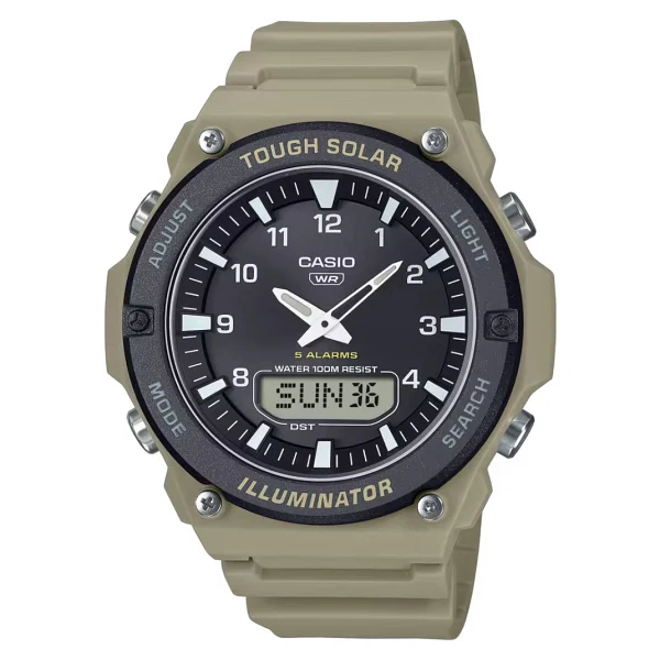 Casio Standart Aq-S820w-1avdf Siyah Erkek Kol Saati - Görsel 5