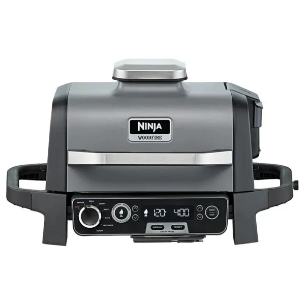 Ninja Woodfire Grill Smoker Elektrikli Barbekü Izgara - Görsel 3