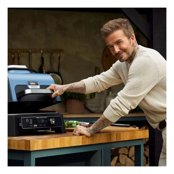 Ninja Woodfire Grill Smoker Elektrikli Barbekü Izgara - Görsel 2