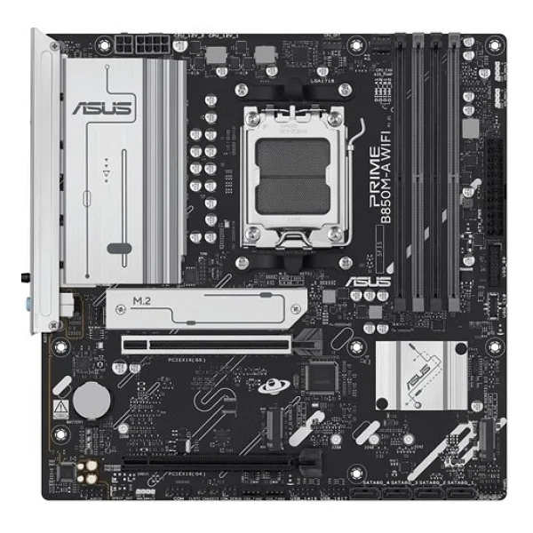 Asus Prime B850m-A Wi-Fi AMD Am5 DDR5 Micro Atx Anakart - Görsel 3