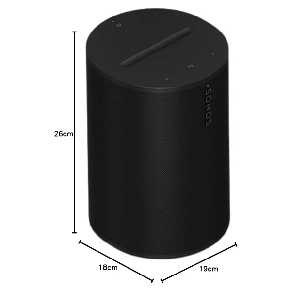 Sonos Era 100 Siyah Bluetooth Hoparlör - Görsel 7