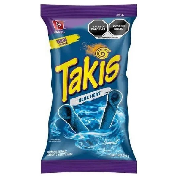Takis Blue Heat Limon Aromalı Mısır Çerezi 90 Gr - Görsel 2