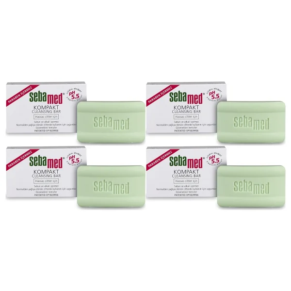 Sebamed Hassas Ciltler İçin 100 Gr 4 Adet Kompakt Sabun - Görsel 5