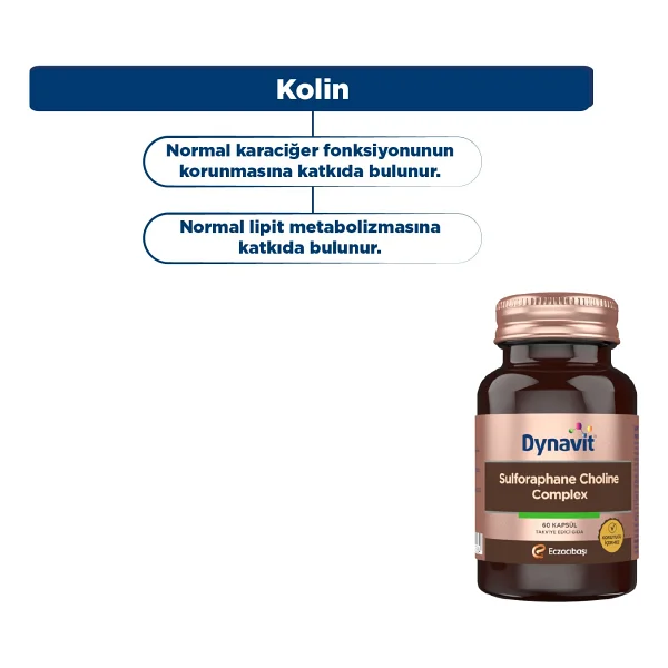 Dynavit Sulforaphane Choline Complex 60 Kapsül - Görsel 5