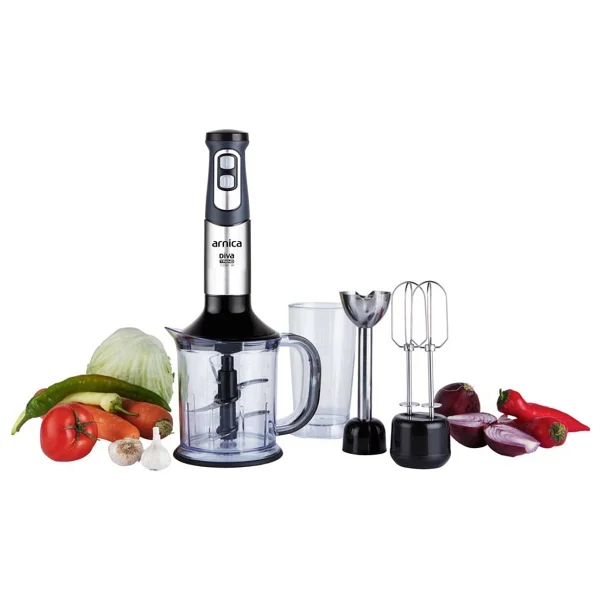 Arnica Diva Trend Gh21592 Gümüş 1200 W Blender Seti - Görsel 2