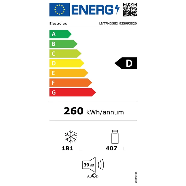 Electrolux Lnt7md58x Kombi No Frost Buzdolabı - Görsel 6