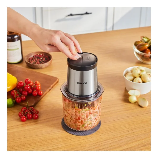 Karaca Quickblend Inox 300 W Cam Doğrayıcı - Görsel 3
