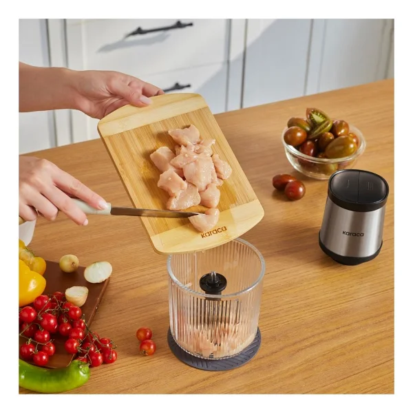 Karaca Quickblend Inox 300 W Cam Doğrayıcı - Görsel 4