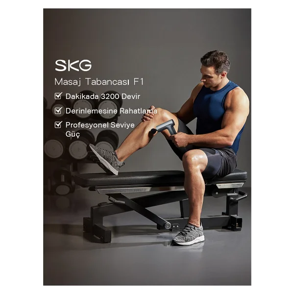 Skg F1 Pro 4 Başlıklı Masaj Tabancası - Görsel 2