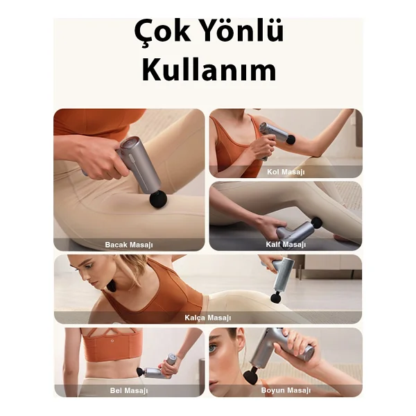 Skg F1 Pro 4 Başlıklı Masaj Tabancası - Görsel 4