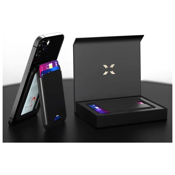 Xenon X6608 Smart Akıllı Magsafe Takip Edilebilir Deri Kartlık - Görsel 2