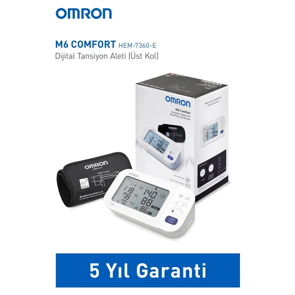 Omron M6 Comfort Afib Hem-7380-E Koldan Dijital Tansiyon Aleti - Görsel 2