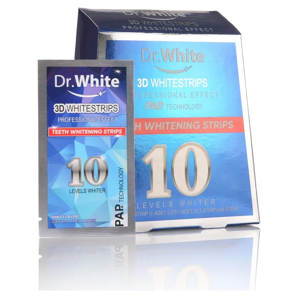 Dr. White 10'lu Beyazlatıcı Strips - Görsel 4