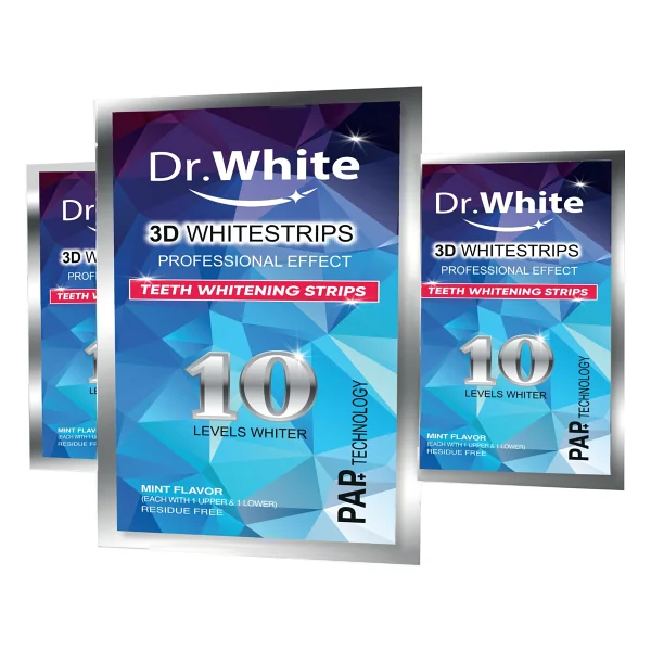 Dr. White 10'lu Beyazlatıcı Strips - Görsel 3