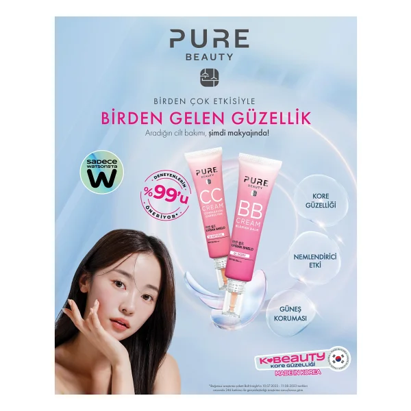 Pure Beauty Spf 50 Pa+++ 30 Ml Bb Krem - Görsel 2