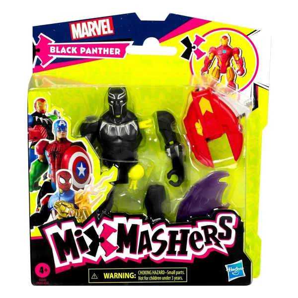 Marvel Mixmashers Black Panther Aksiyon Figürü F9265-F9268 - Görsel 10