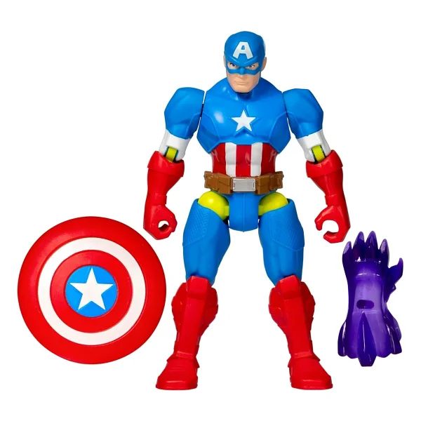 Marvel Mixmashers Captain America Aksiyon Figürü F9265-F9267 - Görsel 3