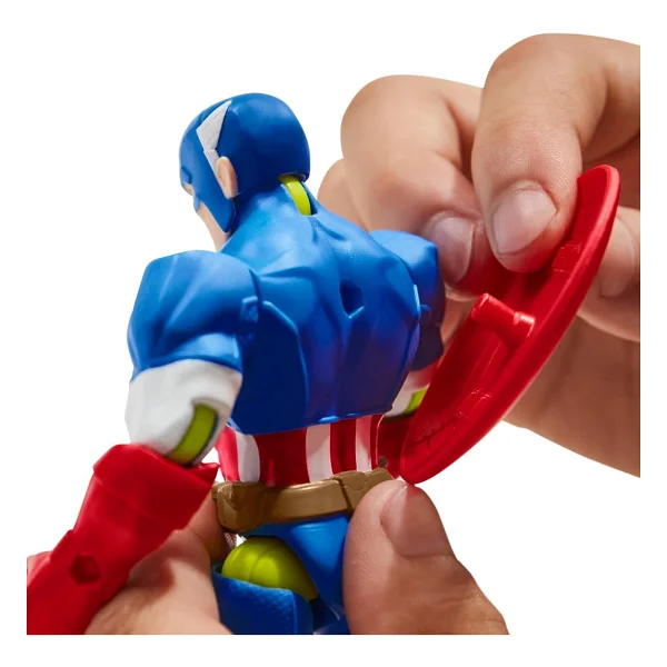Marvel Mixmashers Captain America Aksiyon Figürü F9265-F9267 - Görsel 6